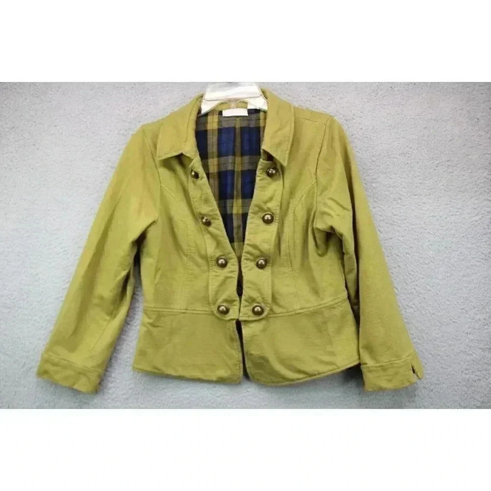 Soft Surroundings Women's Button-Up Cardigan-Sz. Medium-Green